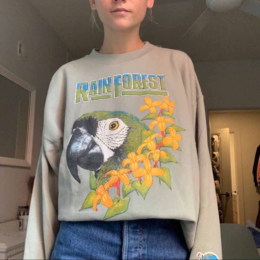 Vintage rainforest sweatshirt